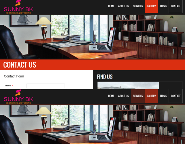 Interiors Business Website